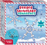 Beaded Snowflake Ornaments