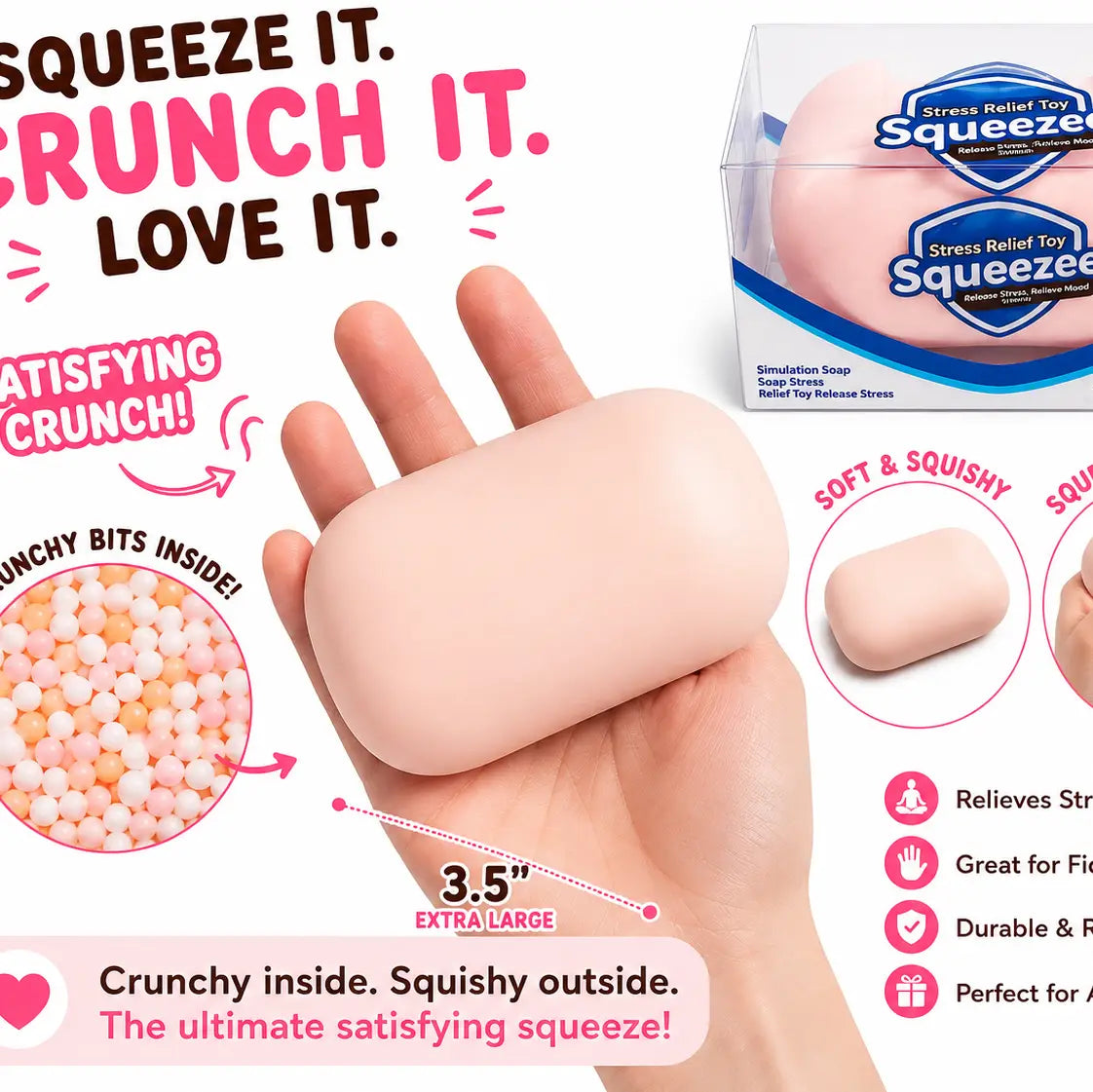 Crunchy Soap Squeeze Ball