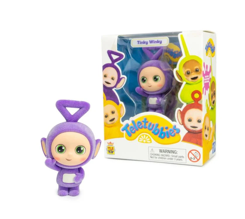 Teletubbie 2.85" Flocked Tinky Winky