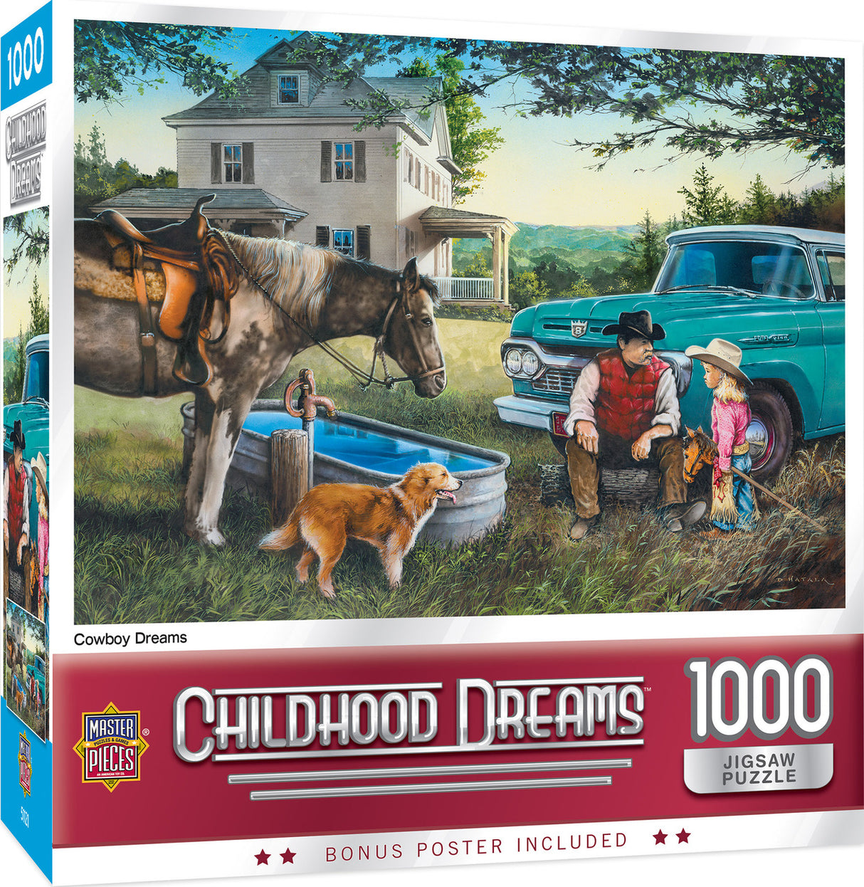 1000 pc Cowboy Dreams Childhood