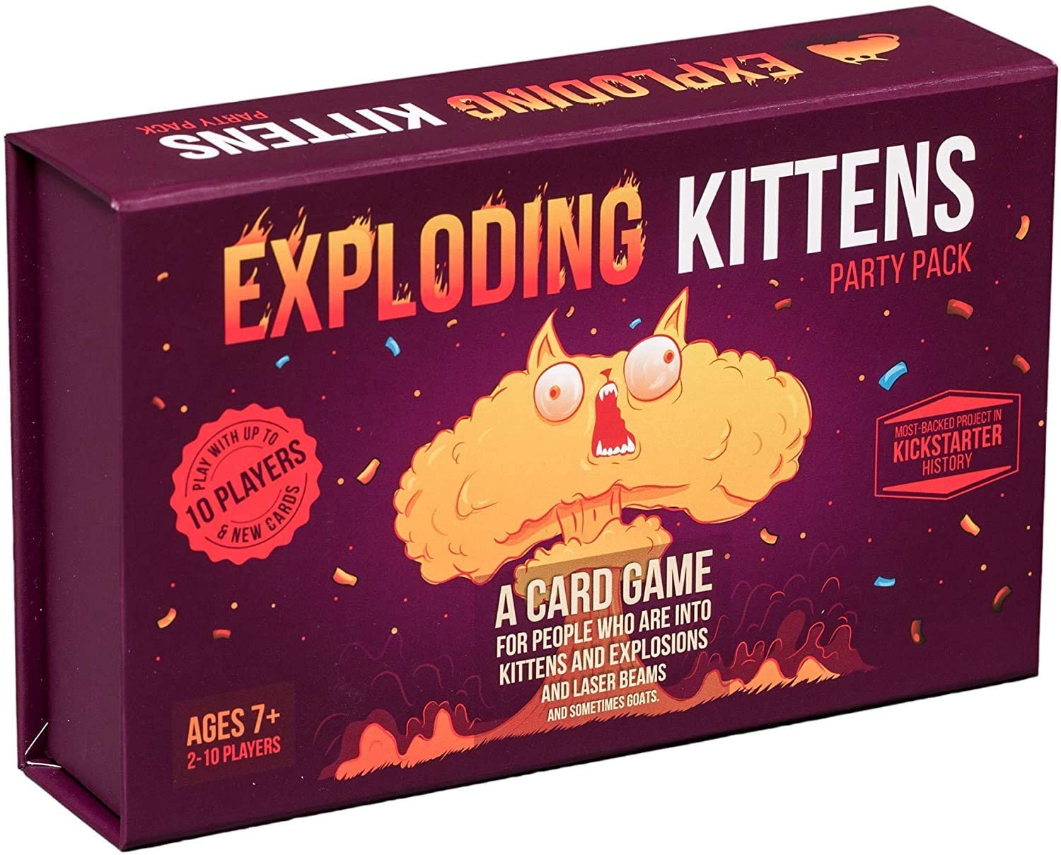 Amazon.com: Exploding Kittens Party Pack - 2-10 Players