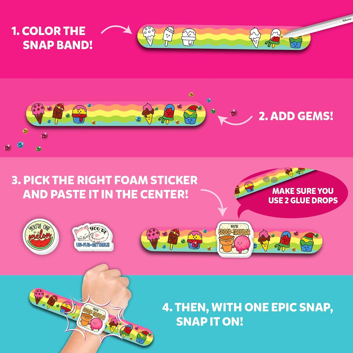 Snap Bandz Friendship Bands