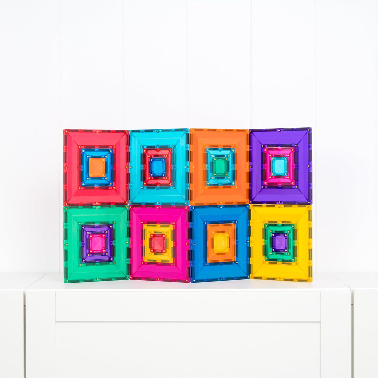 Connetix Magnetic Tiles Portal Pack Bright