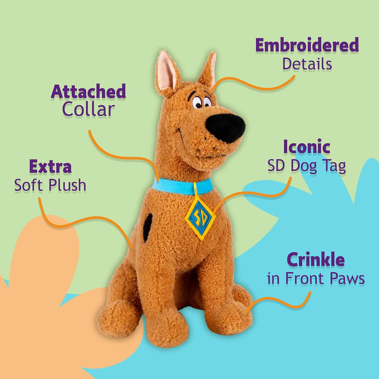 Scooby Doo Classic Cuteeze 12"