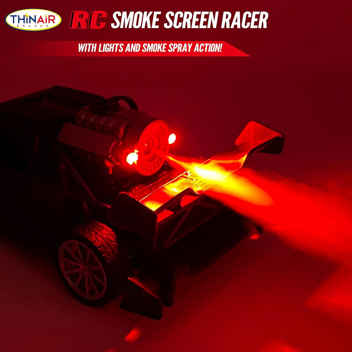 Hyper Drive RC Smoke Screen Racer Blue