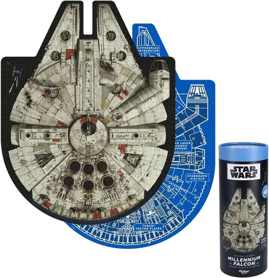 1000 pc Double Sided Millennium Falcon Star Wars Puzzle