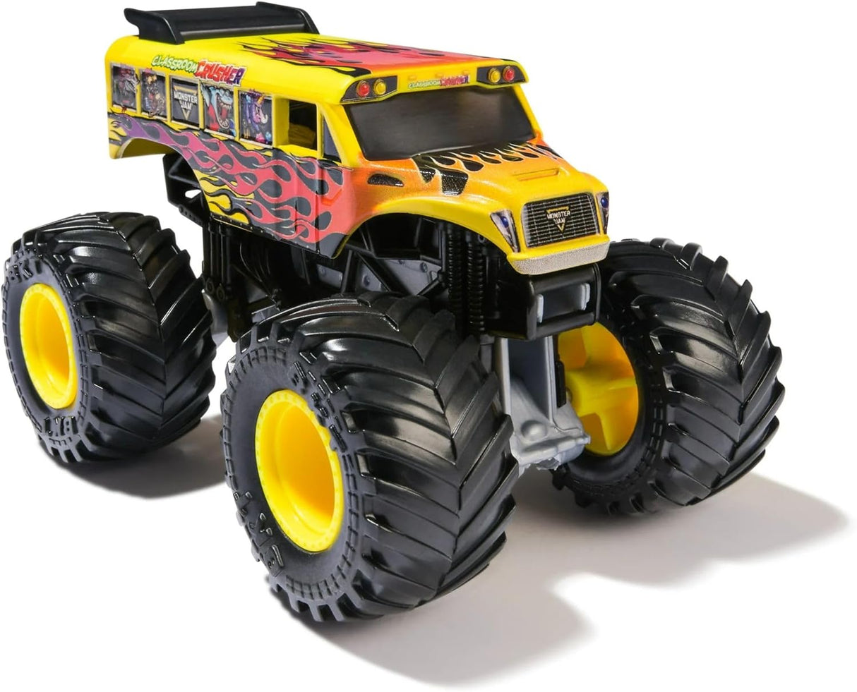 Monster Jam Classroom Crusher Trucks on Duty