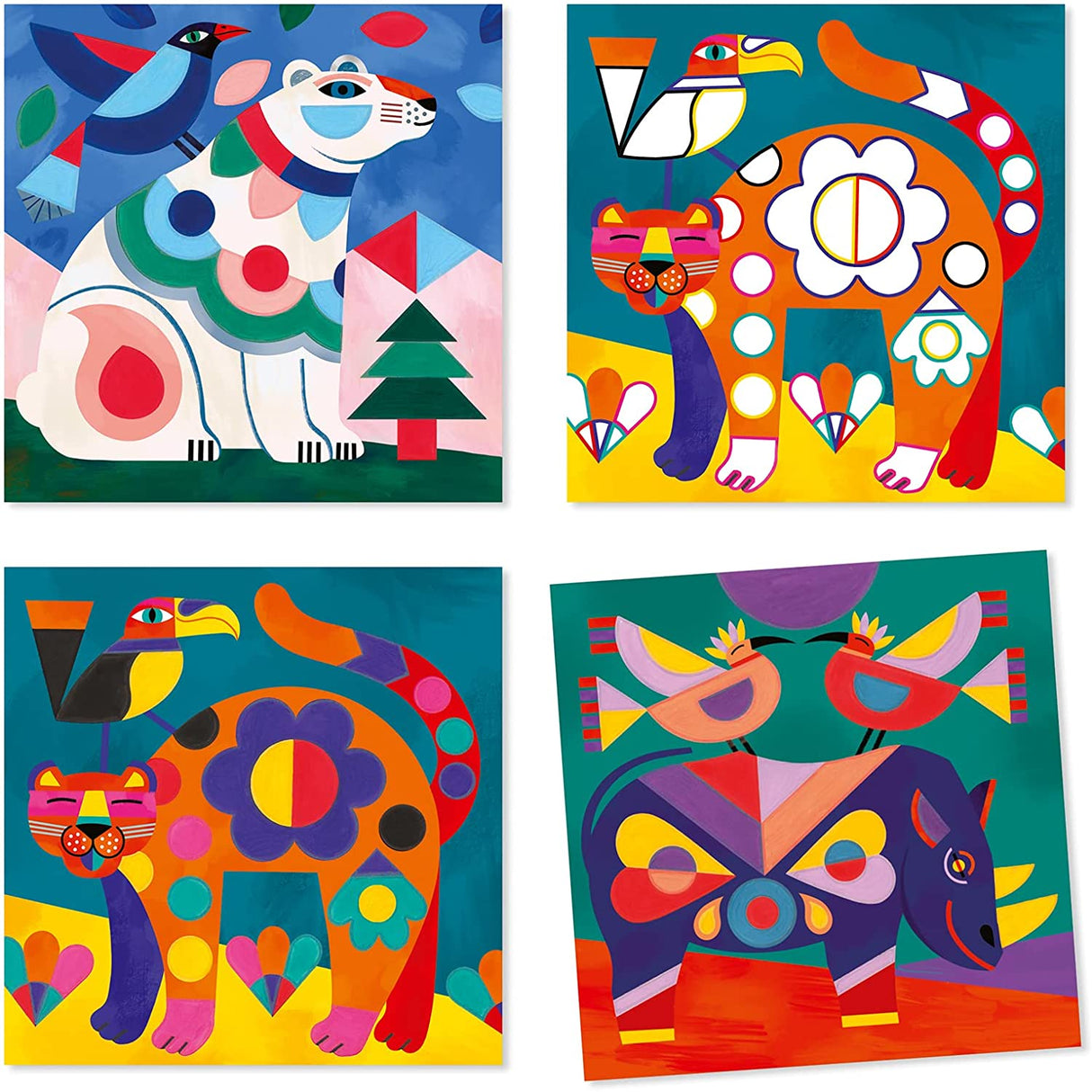 Painting Surprise Fanciful Animal