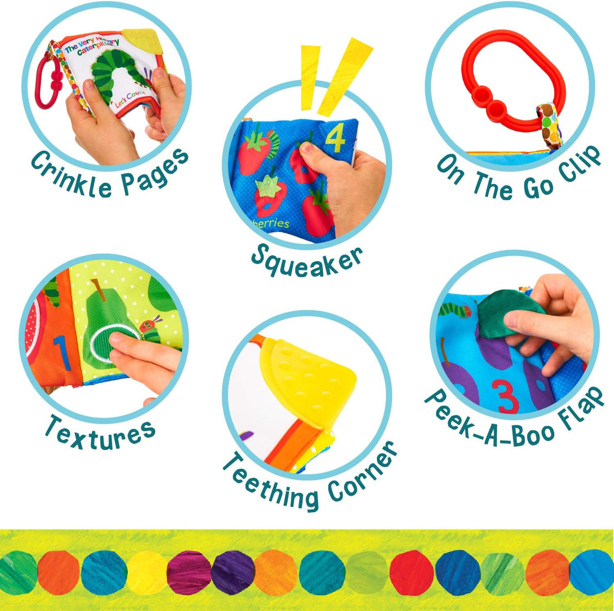 The Very Hungry Caterpillar Let's Count Eric Carle