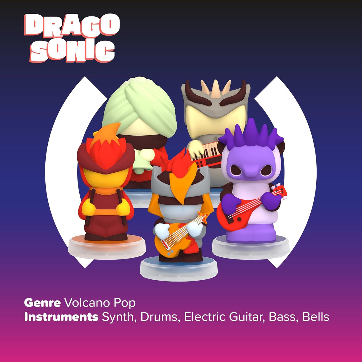 Dragonsonic - 5 Dolls - Volcano Pop