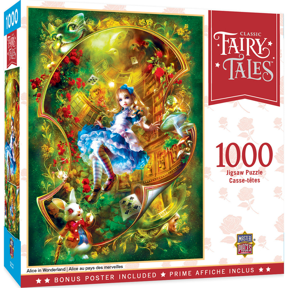 1000 pc Alice in Wonderland Fairy Tales