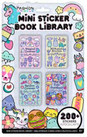 Mini Sticker Book Library