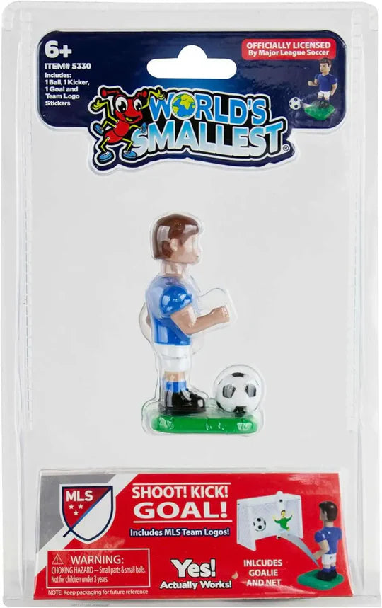 World's Smallest Major League Soccer Kicker