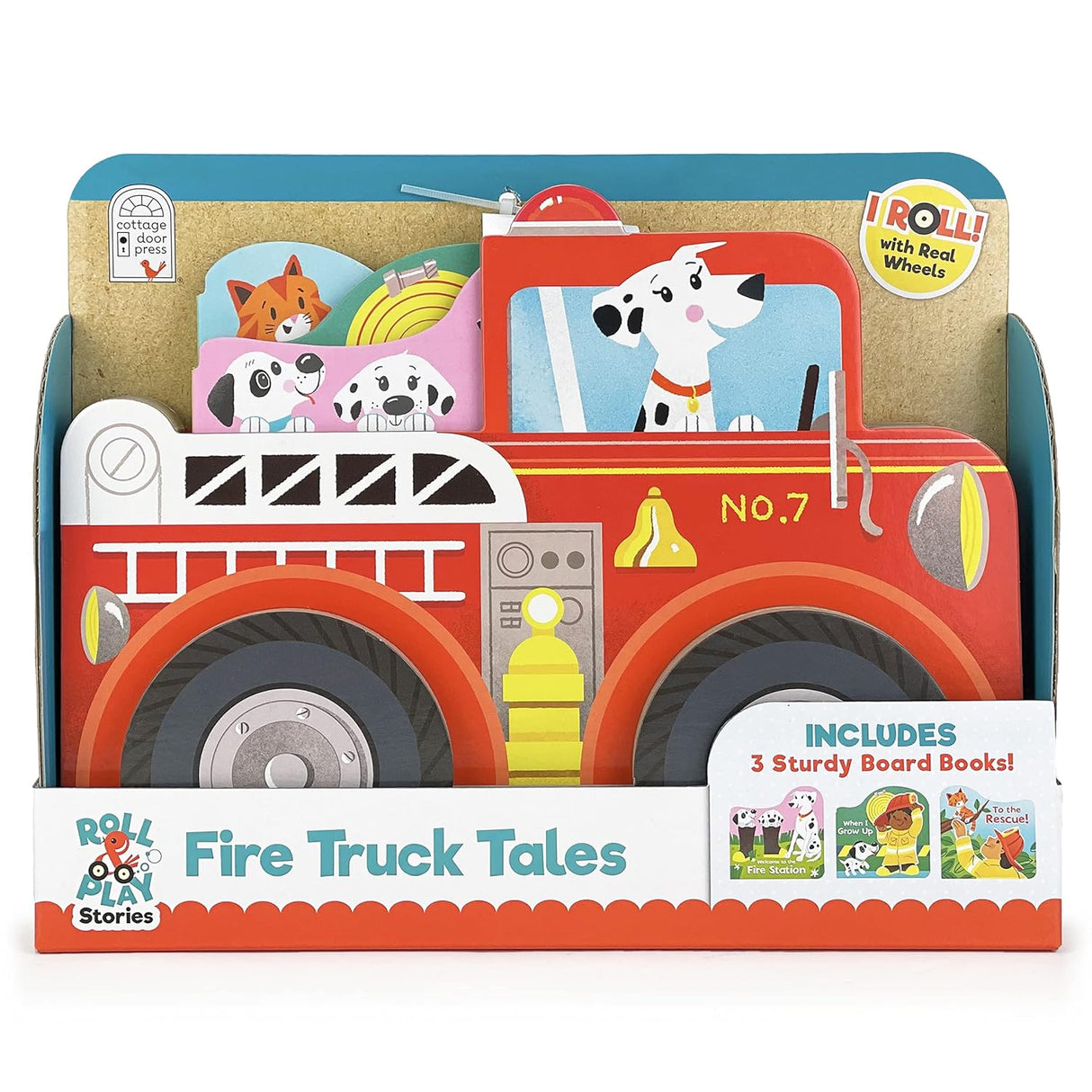 Fire Truck Tales w/3 Books