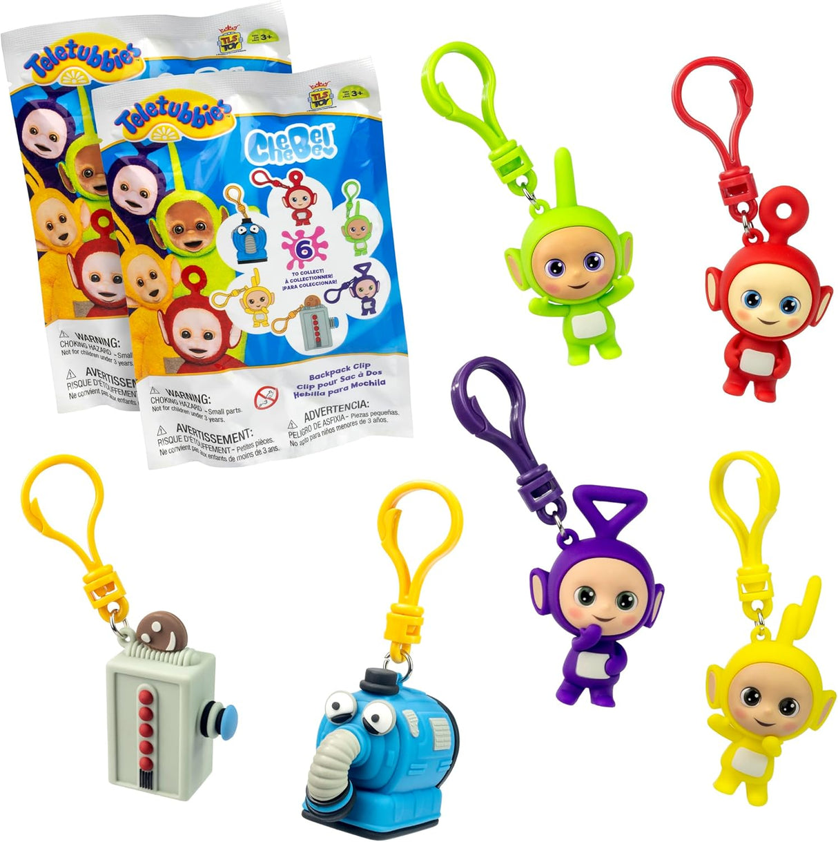 Teletubbies 2" Blind Bag CheeBee Keychain