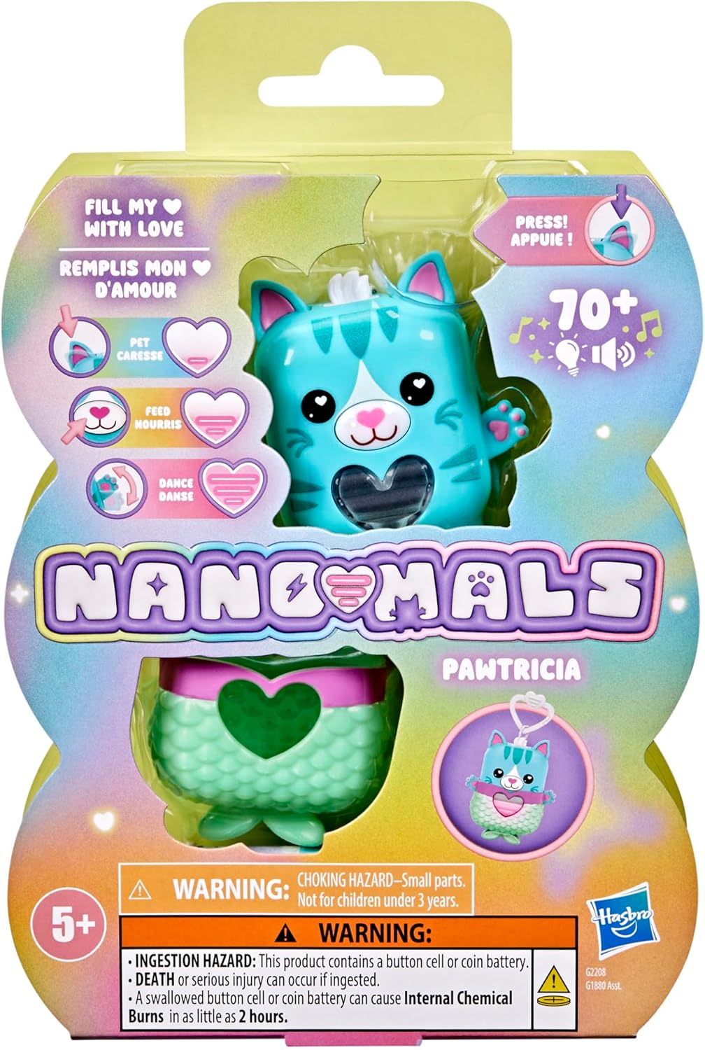 NanoMals Pawtricia - Includes 1 Nano-mal – Toy Box Michigan