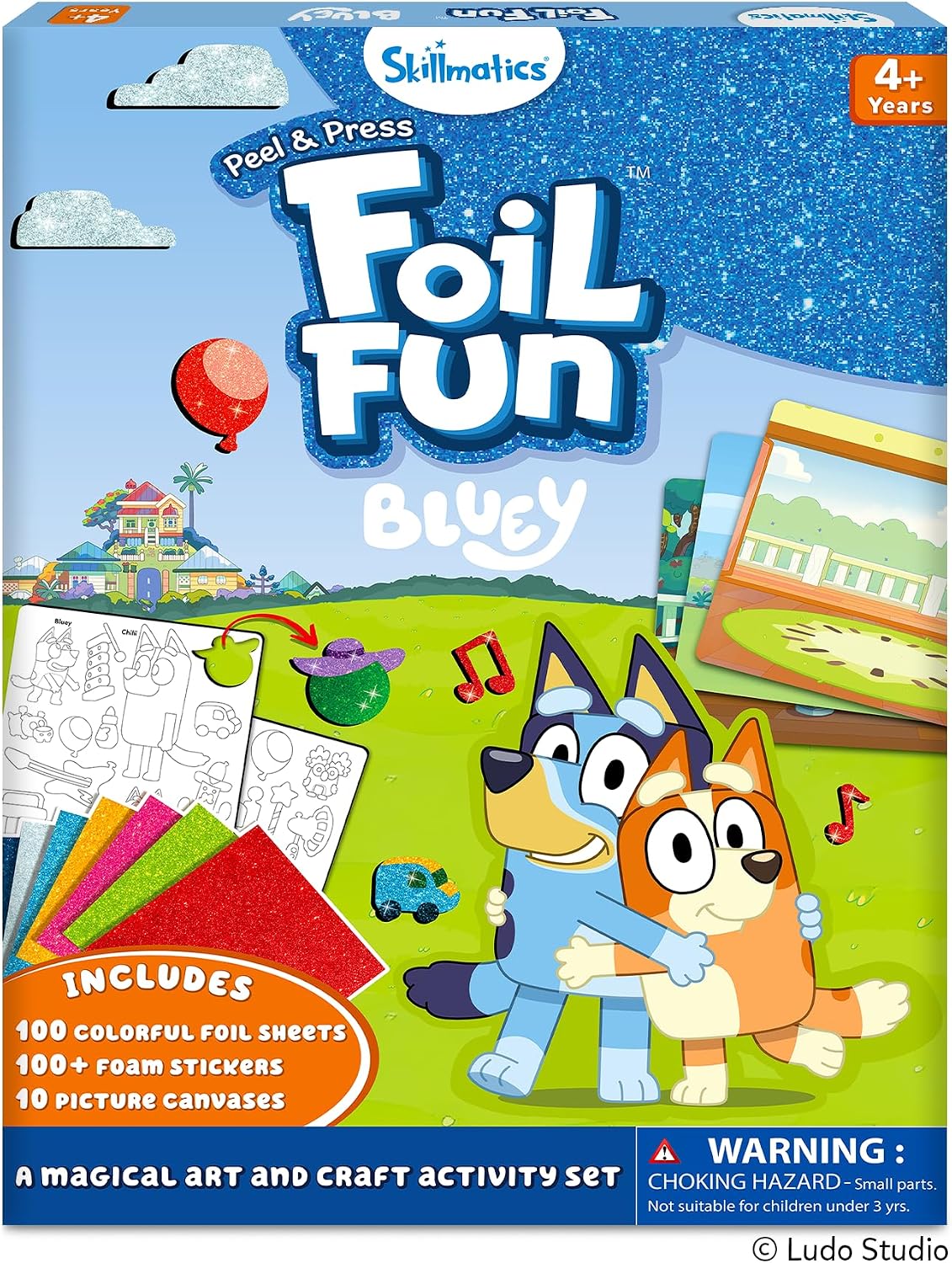 Foil Fun Bluey