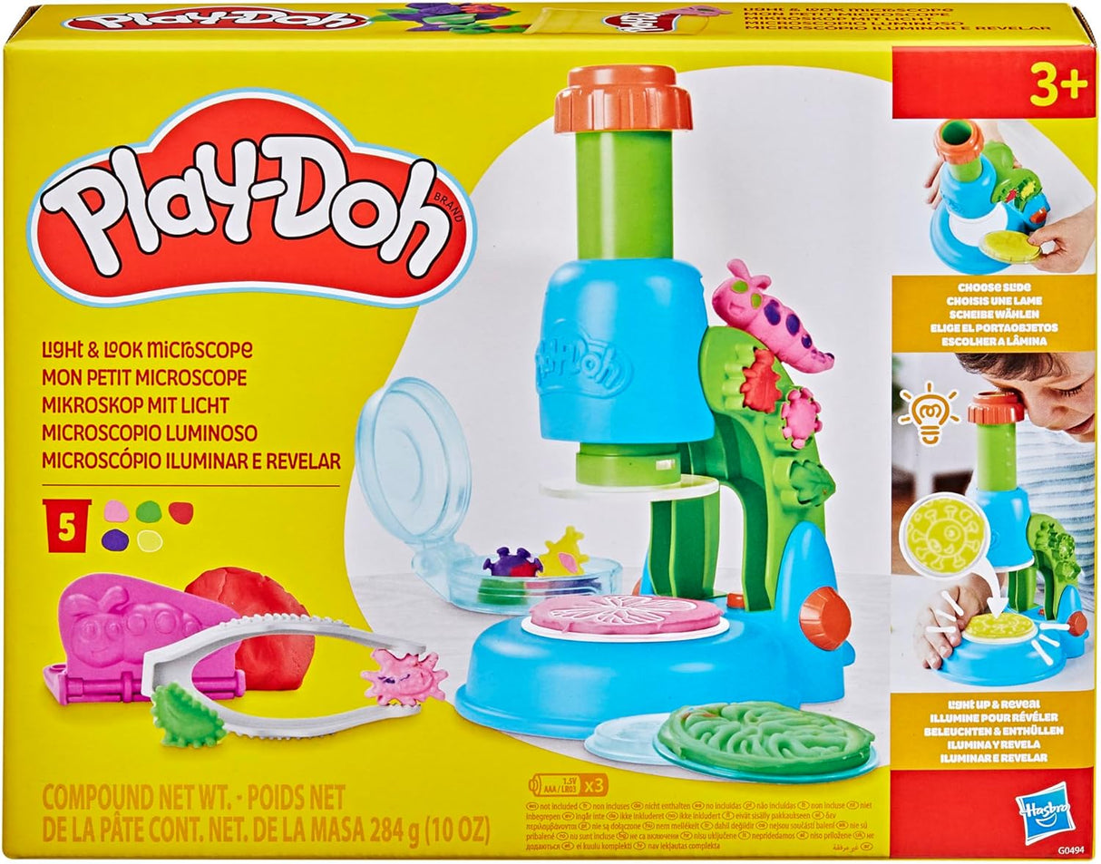 Light & Look Microscope Play Doh set