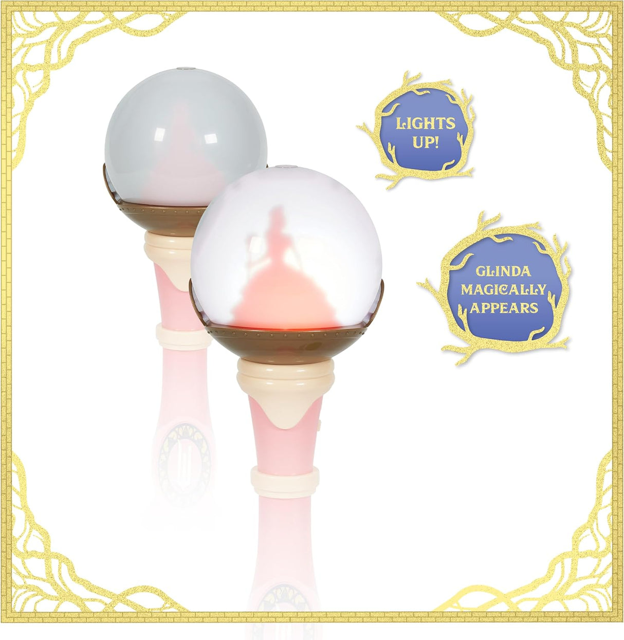 Glinda Lights and Sounds Bubble Wand