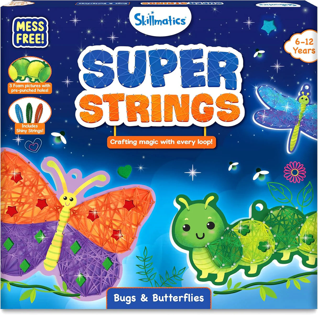 Super Strings Bugs & Butterflies