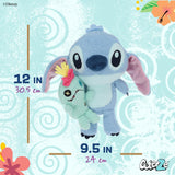Disney Stitch Keywind Musical Holding Scrump