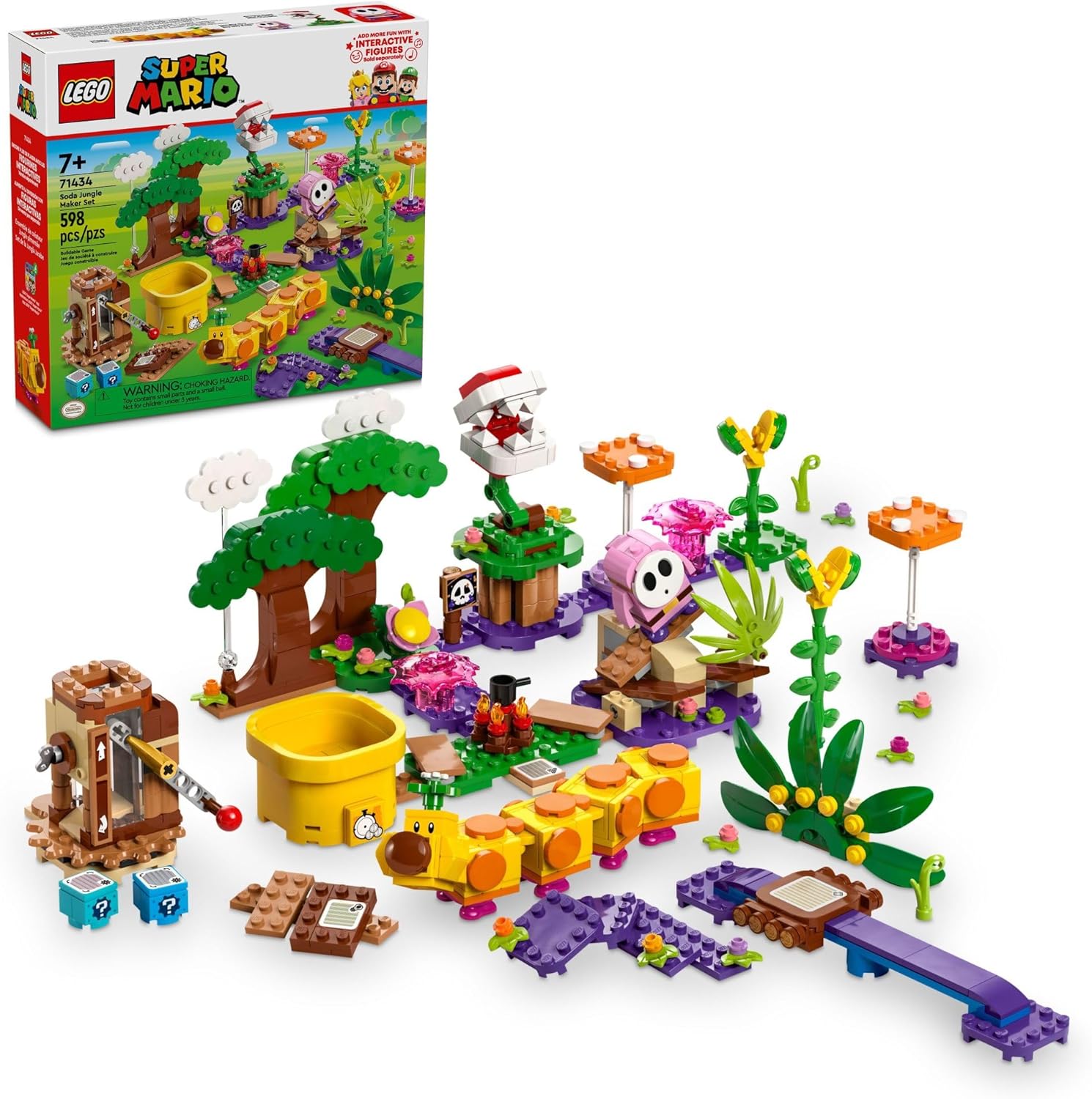 LEGO Super Mario: Soda Jungle Maker Set – Toy Box Michigan