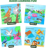 Color and Learn Learn about OVER 160 Animals