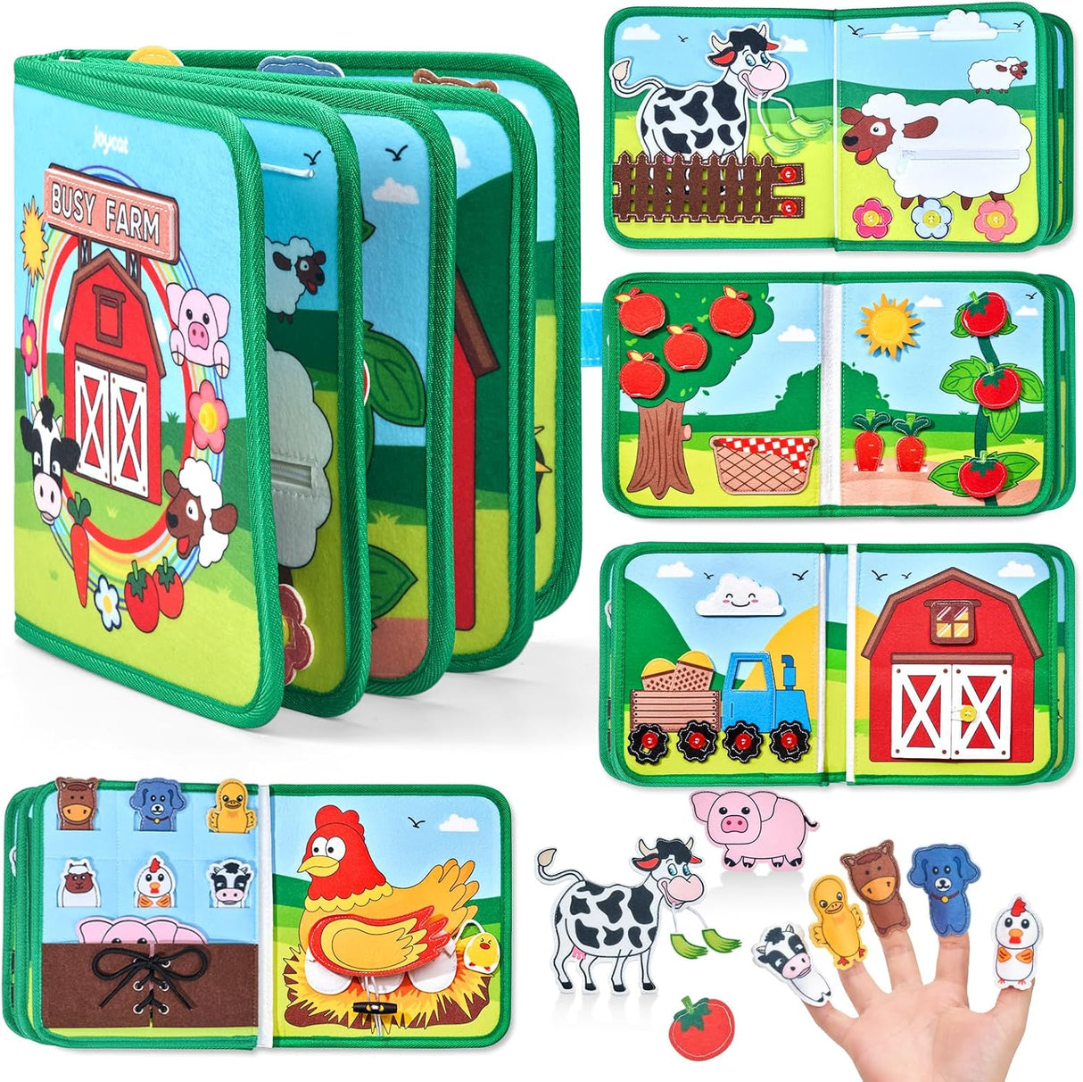 JoyCat Busy Board Farm