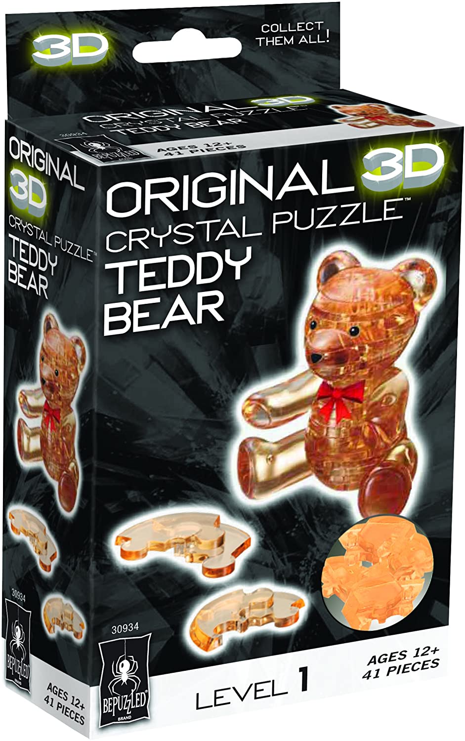 Crystal 3D Teddy Bear Puzzle