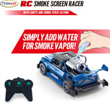 Hyper Drive RC Smoke Screen Racer Blue