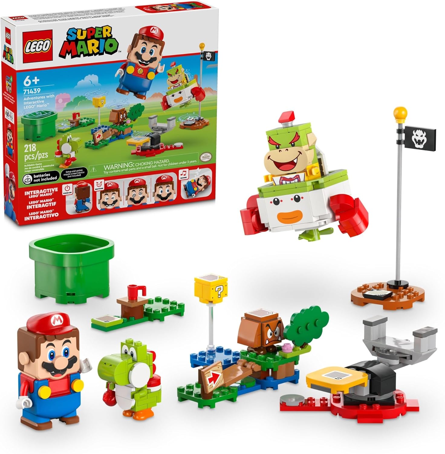 LEGO Super Mario: Adventures with Interactive LEGO® Mario™ - Toy