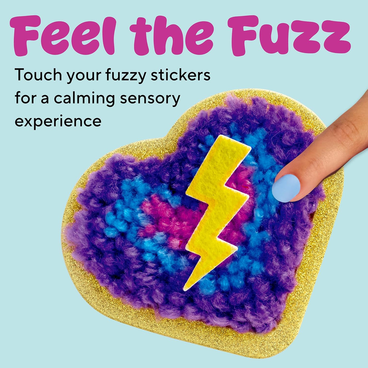 MYO Latch and Patch Fuzzy Stickers