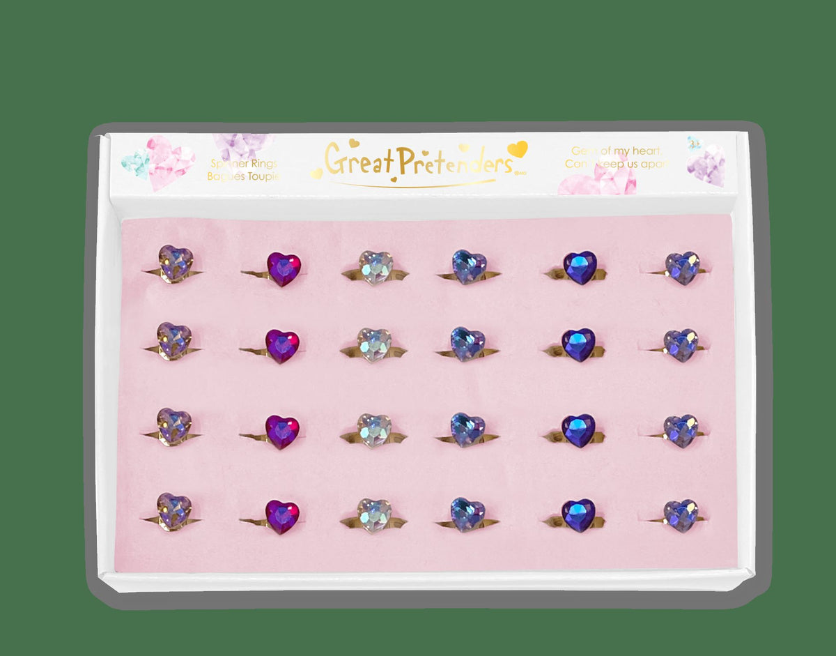 Gem of My Heart Spinner Ring - One Piece