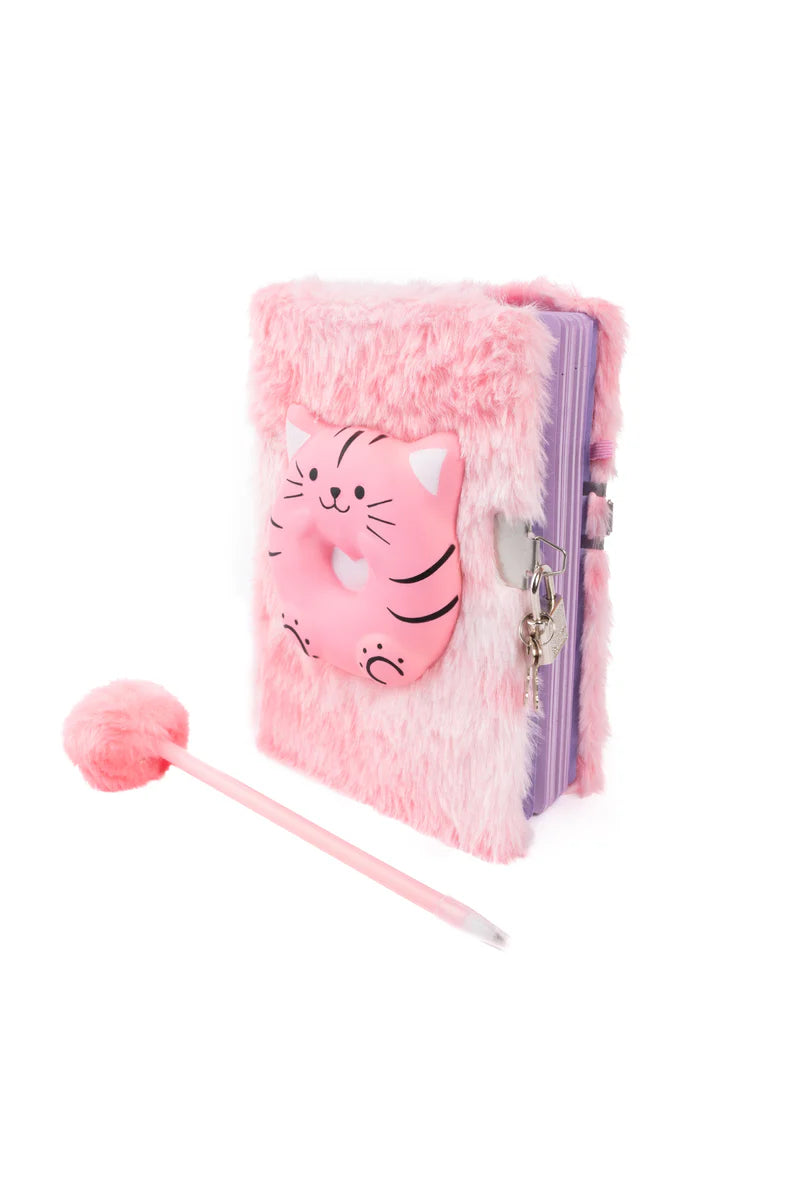 Furry Friends Squishy Journal Cat