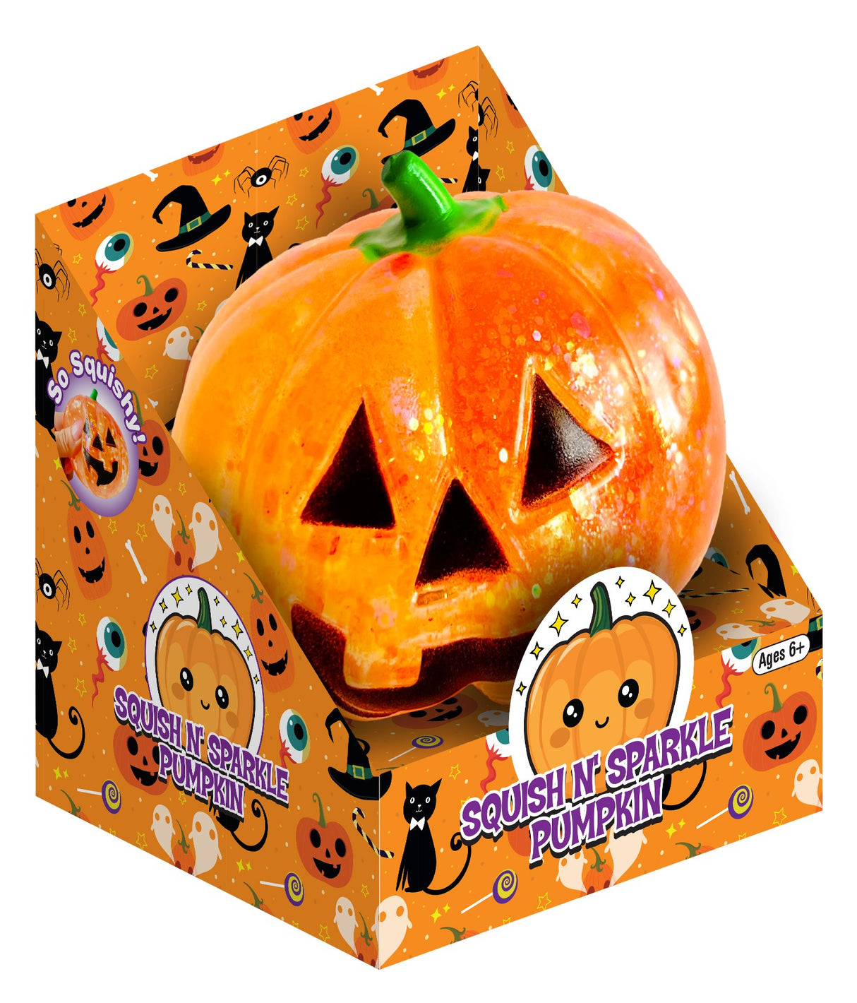 Squishy and Sparkle Pumpkin