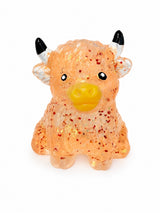 Cute Pinch Glitter Cow