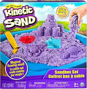 Sandbox Set Kinetic Sand Purple