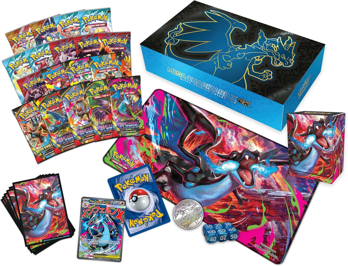 Pokemon Mega Charizard X ex Ultra Premium Collection