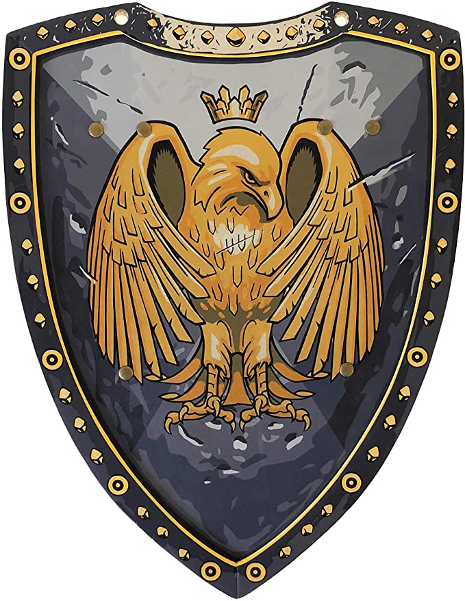 Golden Eagle Knight Shield