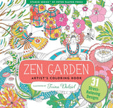 Adult Coloring Book Zen Garden