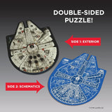 1000 pc Double Sided Millennium Falcon Star Wars Puzzle
