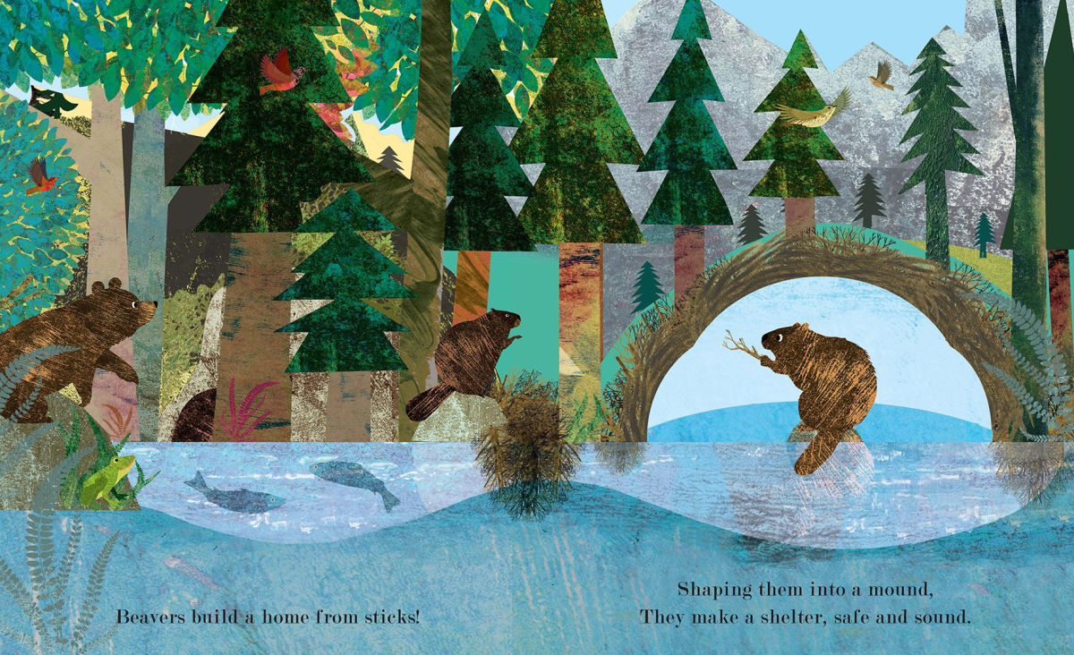 Home A Peek-Through Board Book