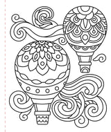 Coloring Book Large Print Stress Relief