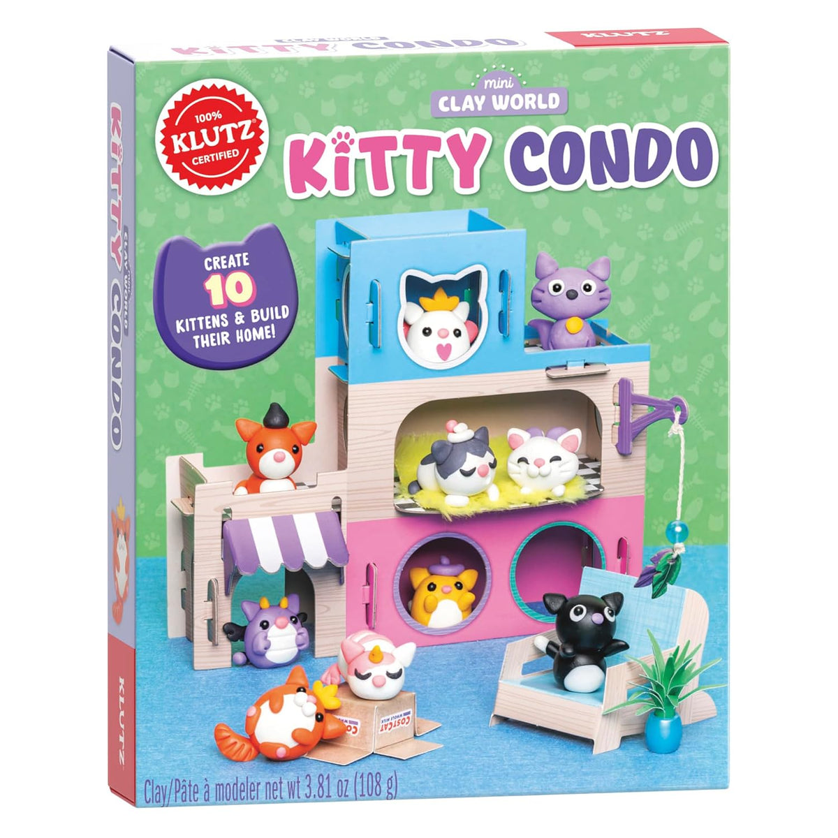 Mini Clay World Kitty Condo