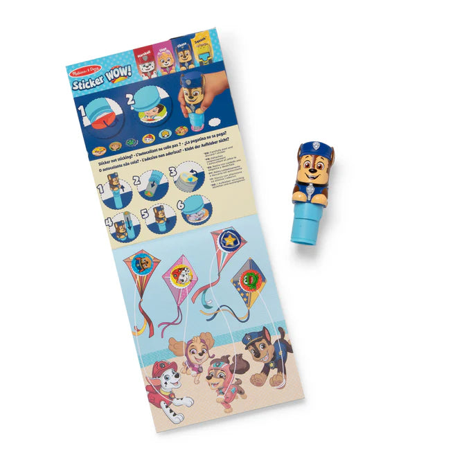 Sticker Wow Chase Sticker Wow Activity Pad & Sticker Stamper