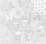 Adult Coloring Book Zen Garden