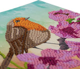 Crystal Art Card Kit Robin