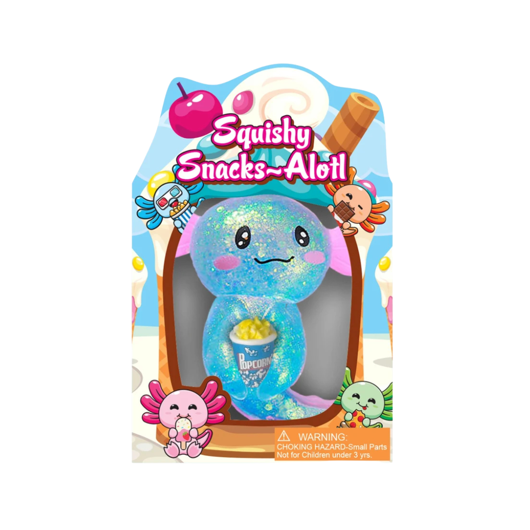 Zorbitz Squishy Axolotl Snacks