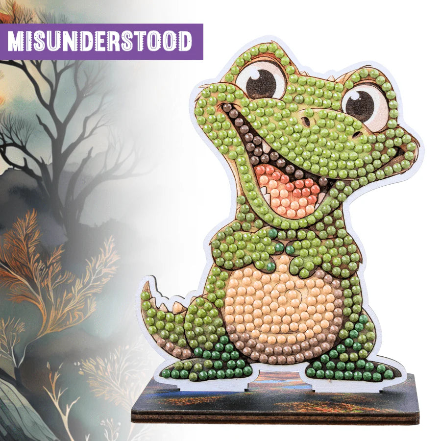 Crystal Art Ocean Buddies Crocodile