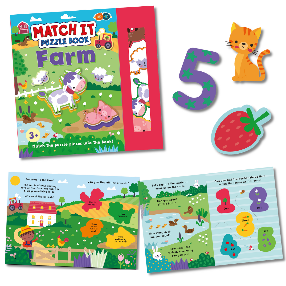 Storytime Puzzle Book Farm